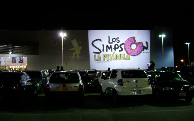 proyeccion en muros